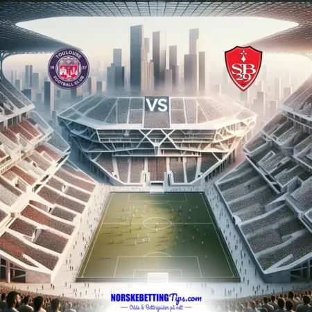 Toulouse mot Stade Brestois 29 24-08-2025 oddstips og analyse