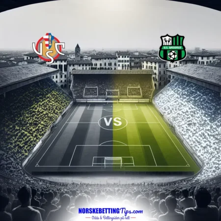 Cremonese mot Sassuolo 29-08-2025 oddstips og analyse