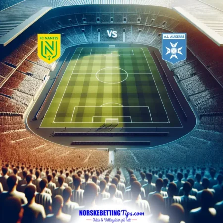 Nantes mot Auxerre 30-08-2025 oddstips og analyse