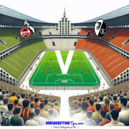 1.FC Köln mot SC Freiburg 31-08-2025 oddstips og analyse