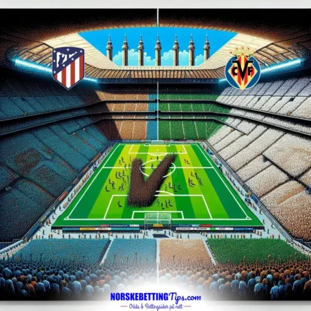 Atletico Madrid mot Villarreal 13-09-2025 oddstips og analyse