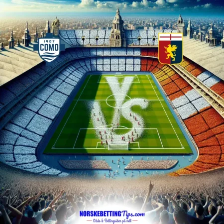 Como mot Genoa 15-09-2025 oddstips og analyse