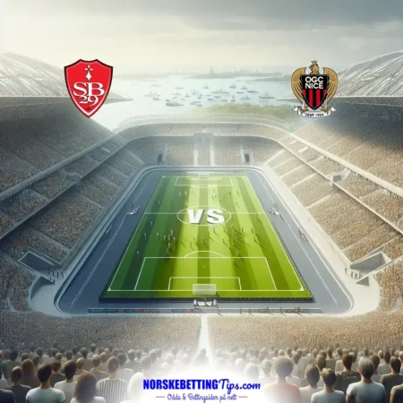 Stade Brestois 29 mot Nice 20-09-2025 oddstips og analyse