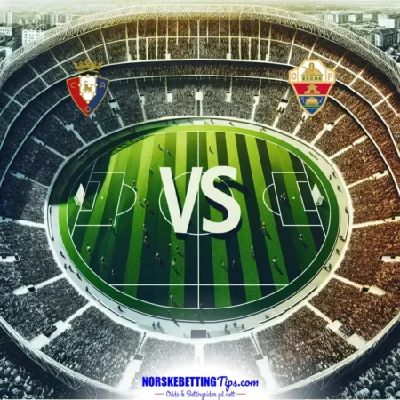 Osasuna mot Elche 25-09-2025 oddstips og analyse