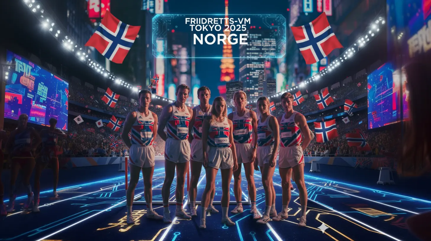 Norge friidrett Tokyo 2025