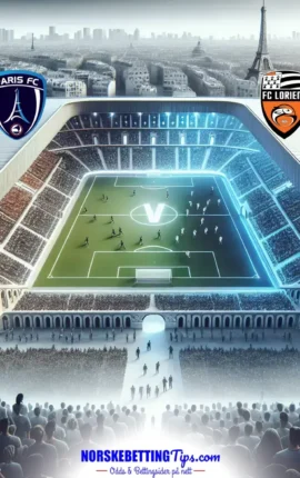 Paris FC mot Lorient 03-10-2025 oddstips og analyse