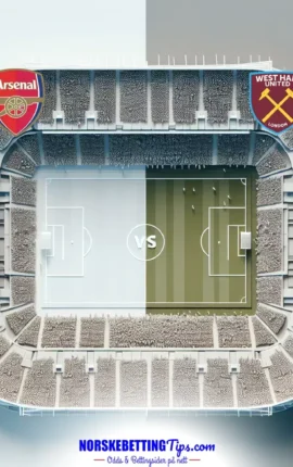 Arsenal mot West Ham 2025-10-04 oddstips og analyse