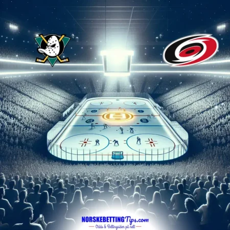 Anaheim Ducks mot Carolina Hurricanes 17-10-2025 oddstips og analyse