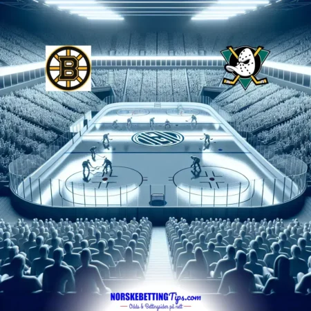 Boston Bruins mot Anaheim Ducks 24-10-2025 oddstips og analyse