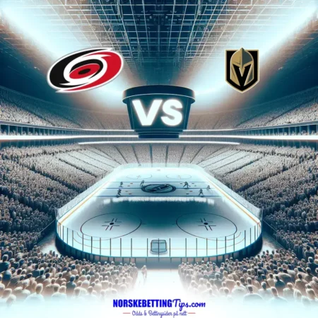 Carolina Hurricanes mot Vegas Golden Knights 28-10-2025 oddstips og analyse