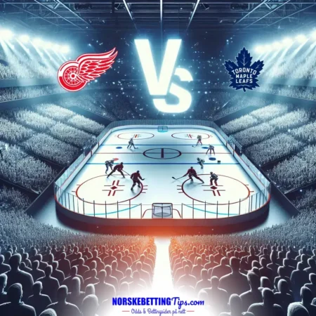 Detroit Red Wings mot Toronto Maple Leafs 12-10-2025 oddstips og analyse