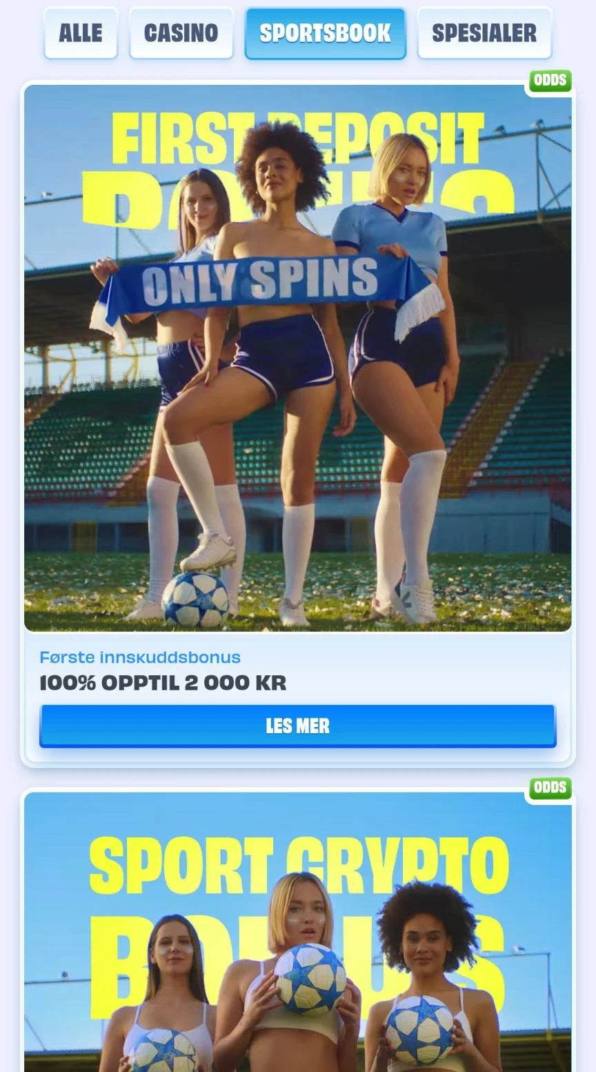 Onlyspins casino bonus sportsbook