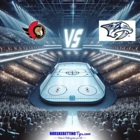 Ottawa Senators mot Nashville Predators 13-10-2025 oddstips og analyse