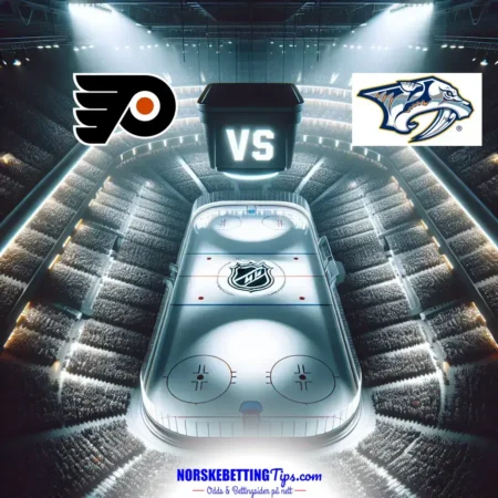 Philadelphia Flyers mot Nashville Predators 31-10-2025 oddstips og analyse