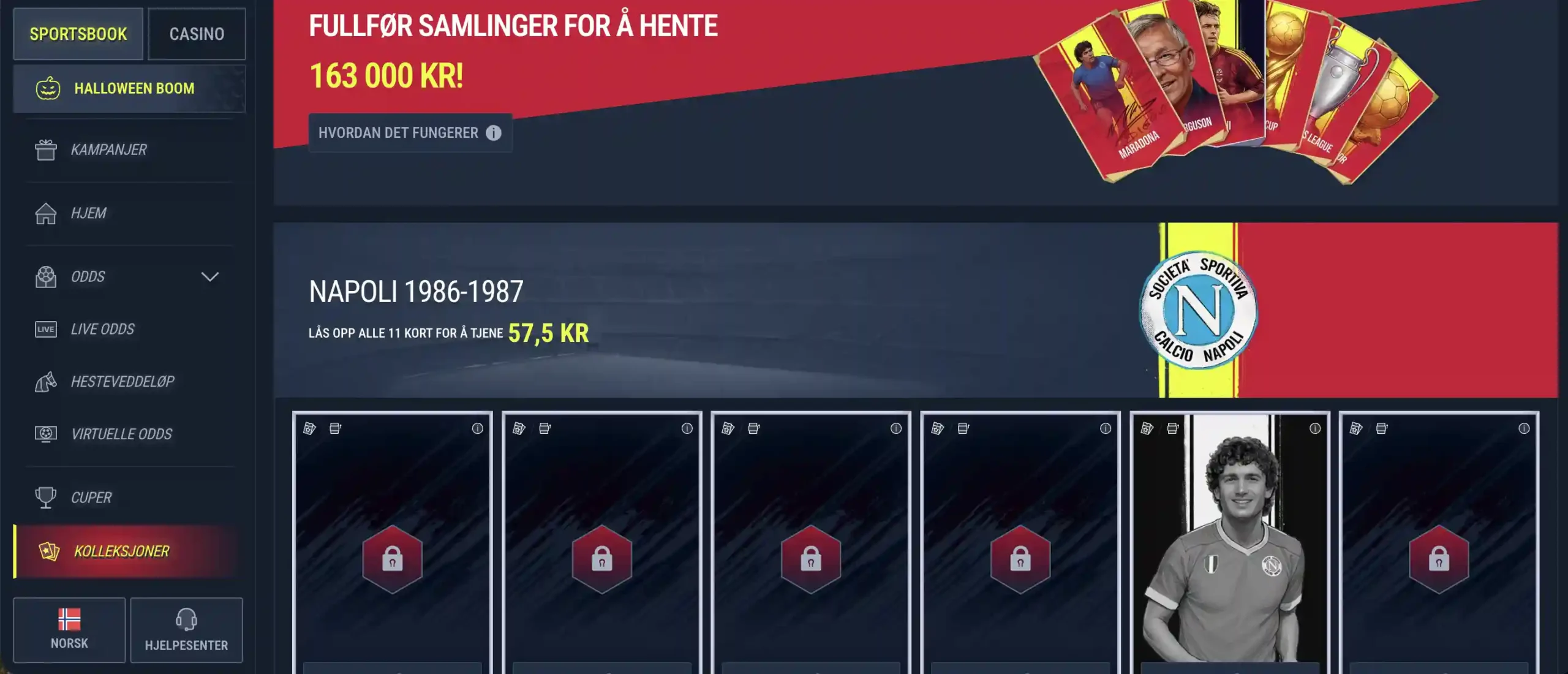 Rabona collection cards