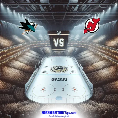 San Jose Sharks mot New Jersey Devils 31-10-2025 oddstips og analyse