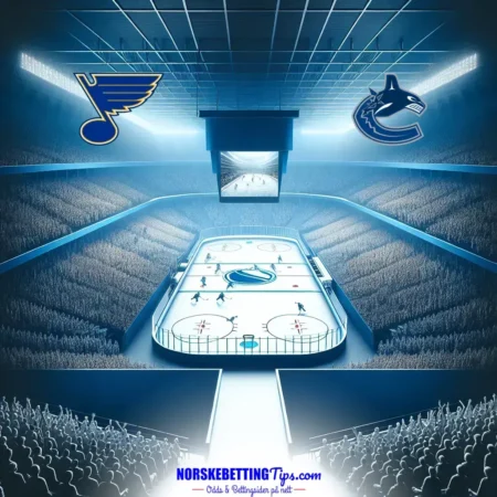 St. Louis Blues mot Vancouver Canucks 31-10-2025 oddstips og analyse