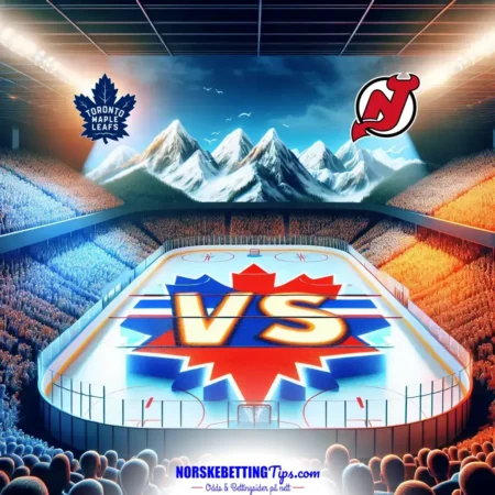 Toronto Maple Leafs mot New Jersey Devils 22-10-2025 oddstips og analyse