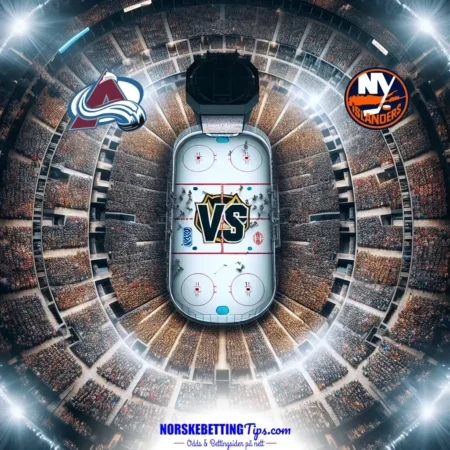 Colorado Avalanche mot New York Islanders 17-11-2025 oddstips og analyse