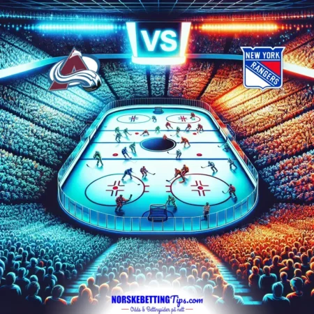 Colorado Avalanche mot New York Rangers 21-11-2025 oddstips og analyse