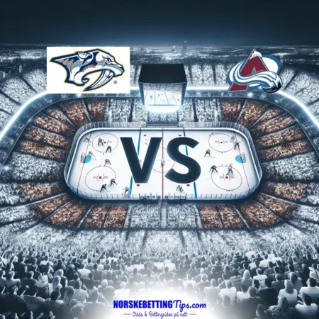 Nashville Predators mot Colorado Avalanche 23-11-2025 oddstips og analyse