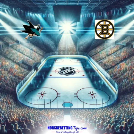 San Jose Sharks mot Boston Bruins 24-11-2025 oddstips og analyse