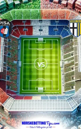 Pisa mot Parma 08-12-2025 oddstips og analyse