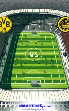 Borussia Dortmund mot Bodo/Glimt 2025-12-10 oddstips og analyse