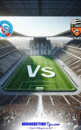 Strasbourg mot Lorient 14-12-2025 oddstips og analyse