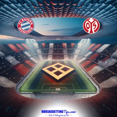 Bayern München mot FSV Mainz 05 14-12-2025 oddstips og analyse