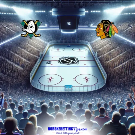 Anaheim Ducks mot Chicago Blackhawks 08-12-2025 oddstips og analyse