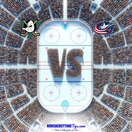 Anaheim Ducks mot Columbus Blue Jackets 21-12-2025 oddstips og analyse