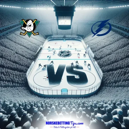 Anaheim Ducks mot Tampa Bay Lightning 31-12-2025 oddstips og analyse