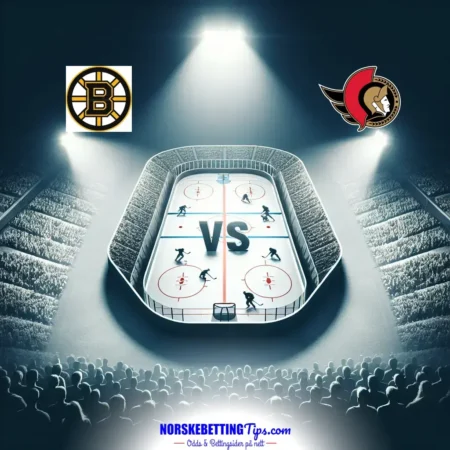Boston Bruins mot Ottawa Senators 22-12-2025 oddstips og analyse