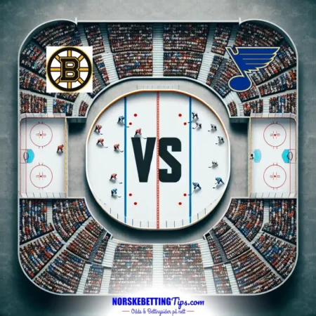 Boston Bruins mot St. Louis Blues 05-12-2025 oddstips og analyse