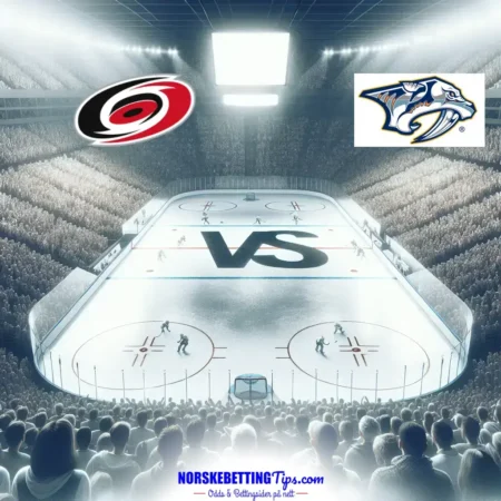 Carolina Hurricanes mot Nashville Predators 07-12-2025 oddstips og analyse