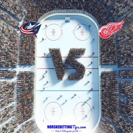 Columbus Blue Jackets mot Detroit Red Wings 05-12-2025 oddstips og analyse