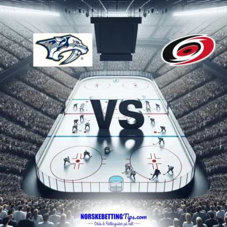 Nashville Predators mot Carolina Hurricanes 18-12-2025 oddstips og analyse