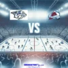 Nashville Predators mot Colorado Avalanche 10-12-2025 oddstips og analyse