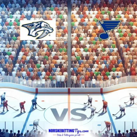 Nashville Predators mot St. Louis Blues 12-12-2025 oddstips og analyse