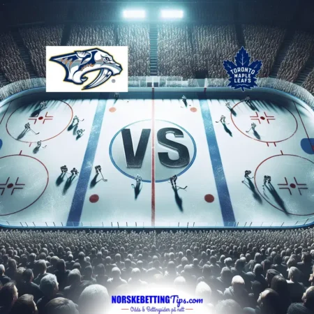 Nashville Predators mot Toronto Maple Leafs 21-12-2025 oddstips og analyse