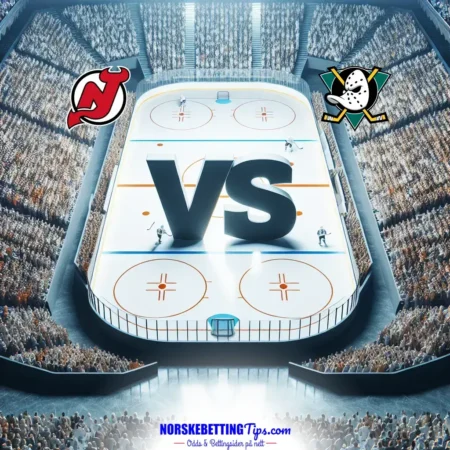 New Jersey Devils mot Anaheim Ducks 13-12-2025 oddstips og analyse