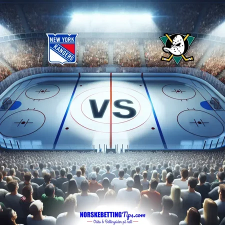 New York Rangers mot Anaheim Ducks 16-12-2025 oddstips og analyse