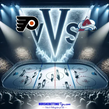 Philadelphia Flyers mot Colorado Avalanche 07-12-2025 oddstips og analyse