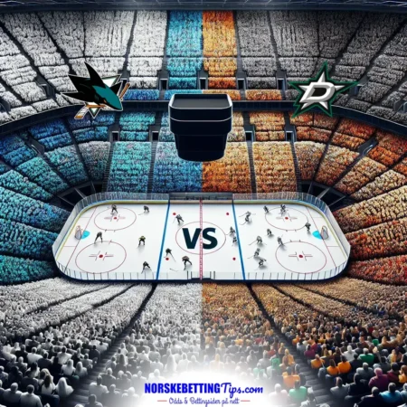 San Jose Sharks mot Dallas Stars 19-12-2025 oddstips og analyse