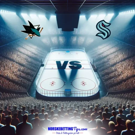 San Jose Sharks mot Seattle Kraken 21-12-2025 oddstips og analyse