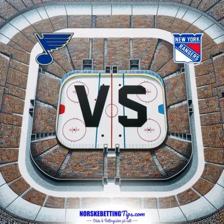 St. Louis Blues mot New York Rangers 19-12-2025 oddstips og analyse