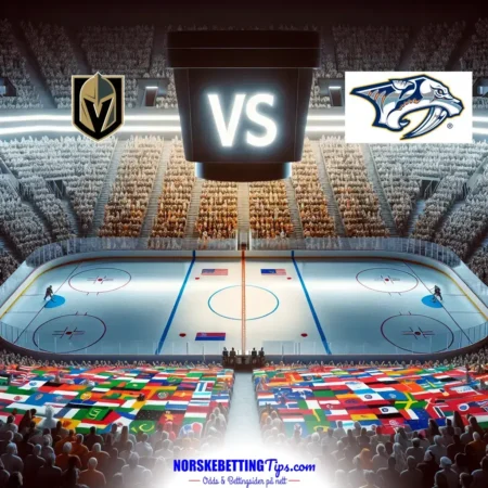 Vegas Golden Knights mot Nashville Predators 31-12-2025 oddstips og analyse