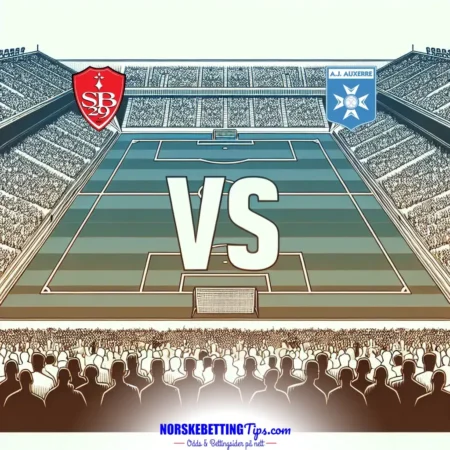 Stade Brestois 29 mot Auxerre 04-01-2026 oddstips og analyse