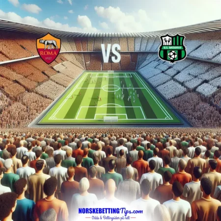 AS Roma mot Sassuolo 10-01-2026 oddstips og analyse